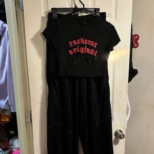 Black Rockstar Original outfit